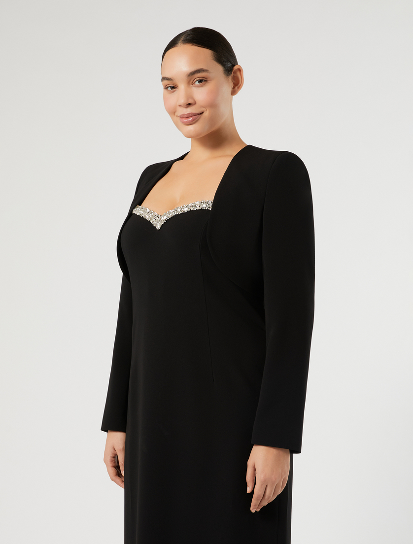 Cady bolero jacket - BLACK - Marina Rinaldi - 3