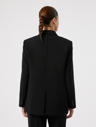 Cady blazer jacket - BLACK - Marina Rinaldi - 4