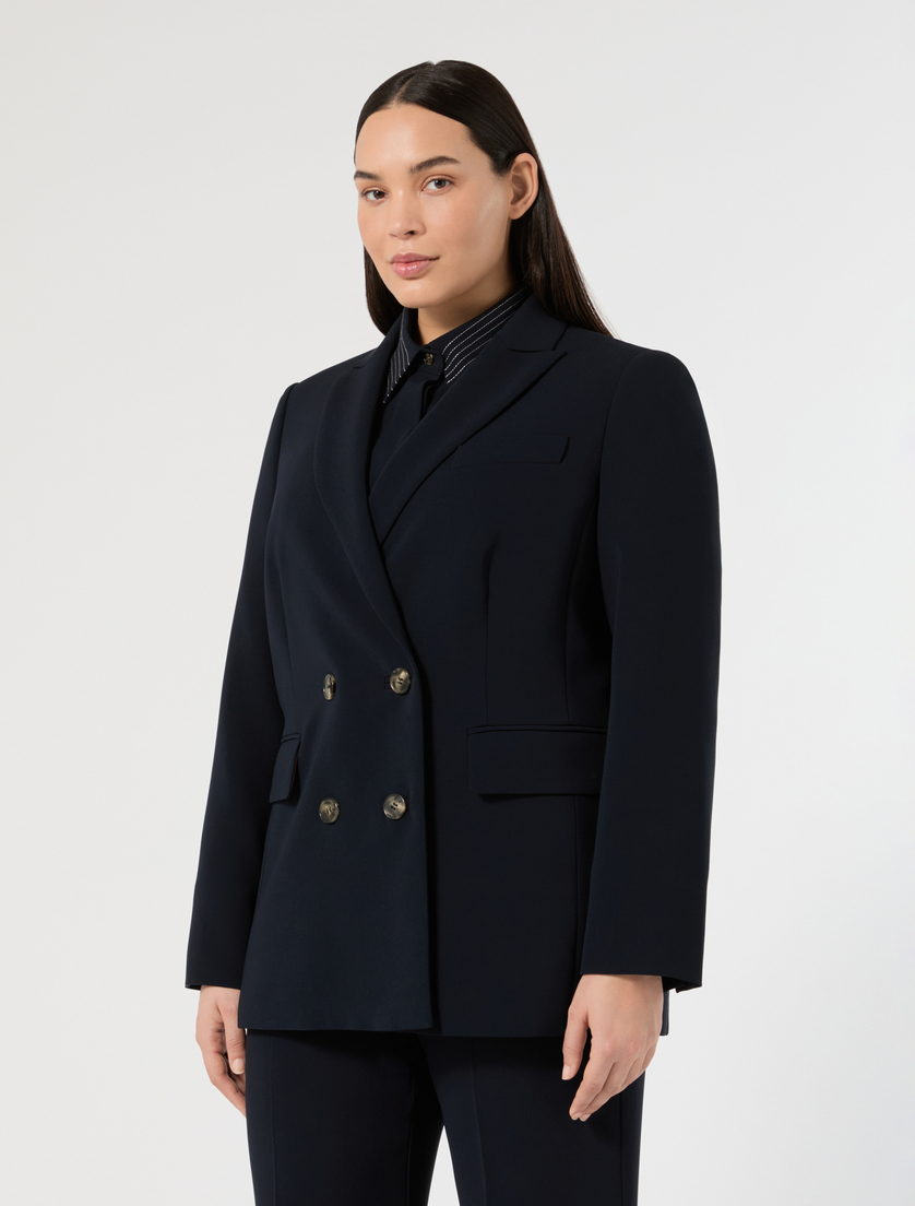 Cady blazer jacket - MIDNIGHTBLUE - Marina Rinaldi - 3