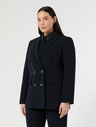 Cady blazer jacket - MIDNIGHTBLUE - Marina Rinaldi - 3