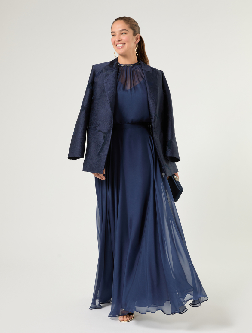 Fil coupé blazer jacket - Marina Rinaldi