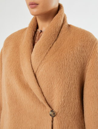 Double wool and alpaca coat - CAMEL - Marina Rinaldi - 5