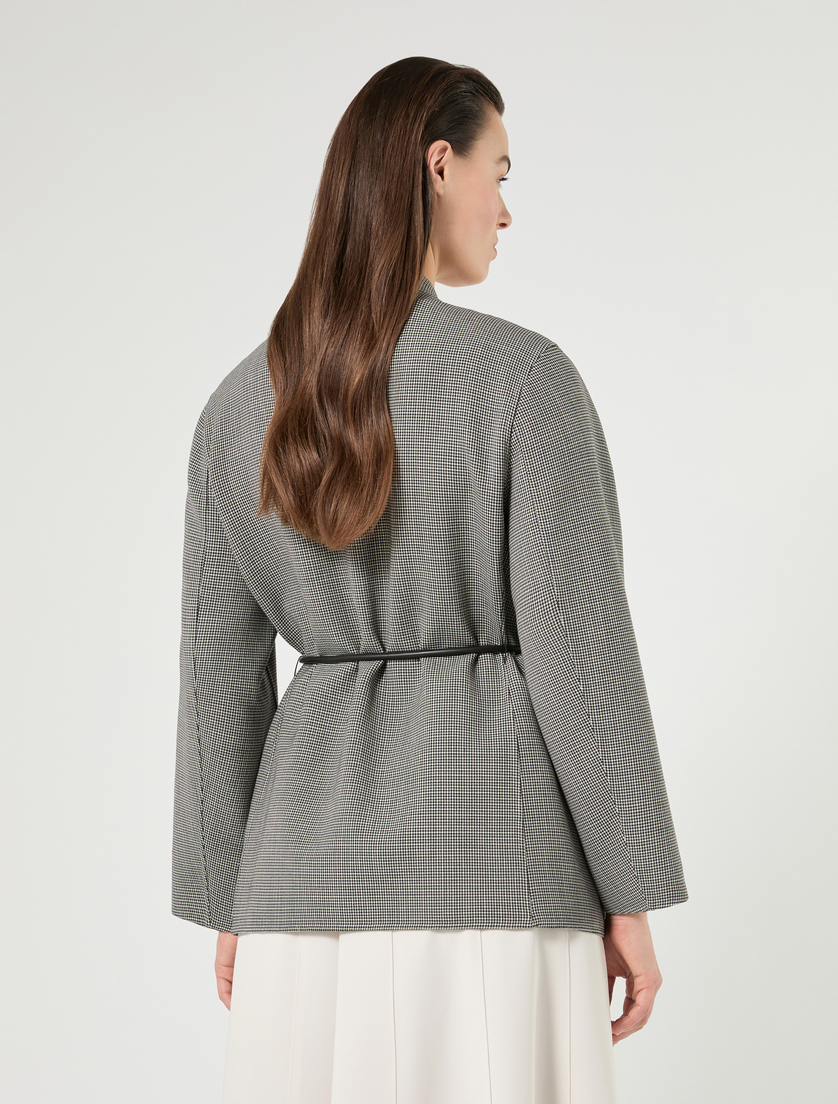 Veste en double de laine - BLANC NOIR - Marina Rinaldi - 4