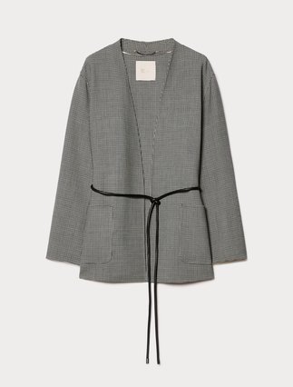 Double-sided wool jacket - Marina Rinaldi