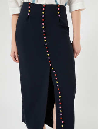 Cady skirt - MIDNIGHTBLUE - Marina Rinaldi - 6