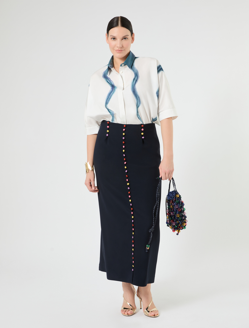 Cady skirt - MIDNIGHTBLUE - Marina Rinaldi - 2