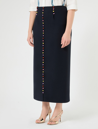 Cady skirt - MIDNIGHTBLUE - Marina Rinaldi - 4