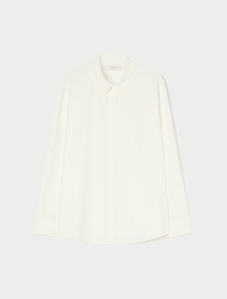 Cotton poplin shirt - Marina Rinaldi