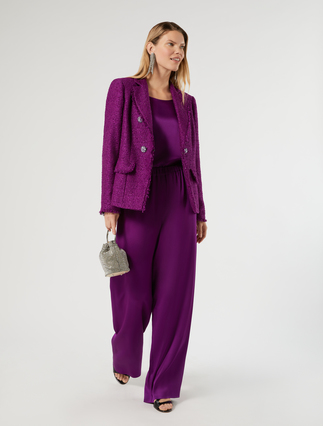 Top in crêpe envers satin - Marina Rinaldi