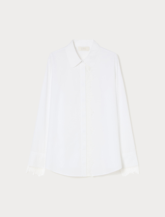 Cotton poplin shirt - Marina Rinaldi