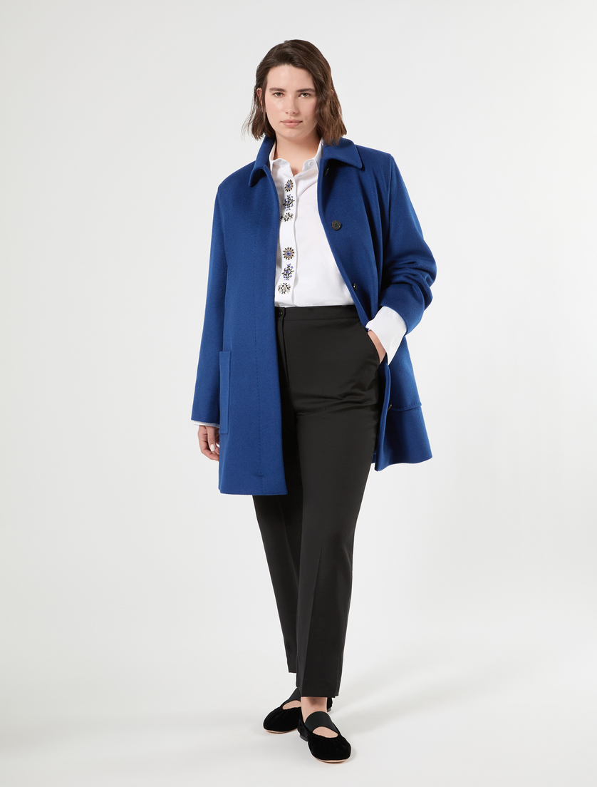Embroidered poplin shirt - Marina Rinaldi