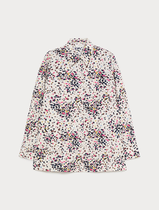 Camicia in popeline stampato - Marina Rinaldi