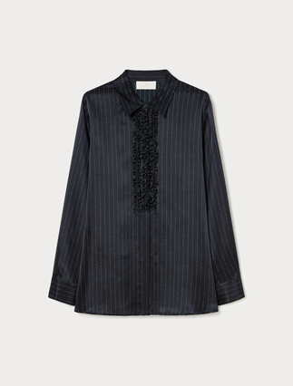 Silk satin shirt - Marina Rinaldi