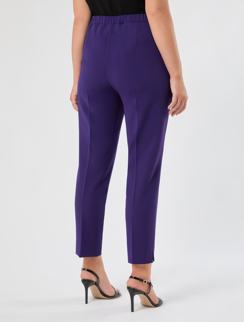 Pantaloni slim in cady - VIOLA - Marina Rinaldi - 4