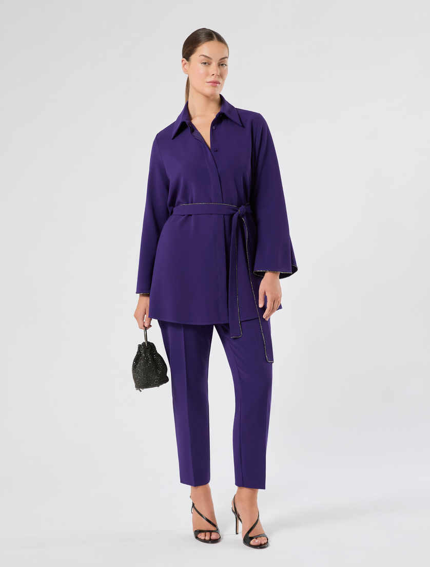 Pantaloni slim in cady - Marina Rinaldi