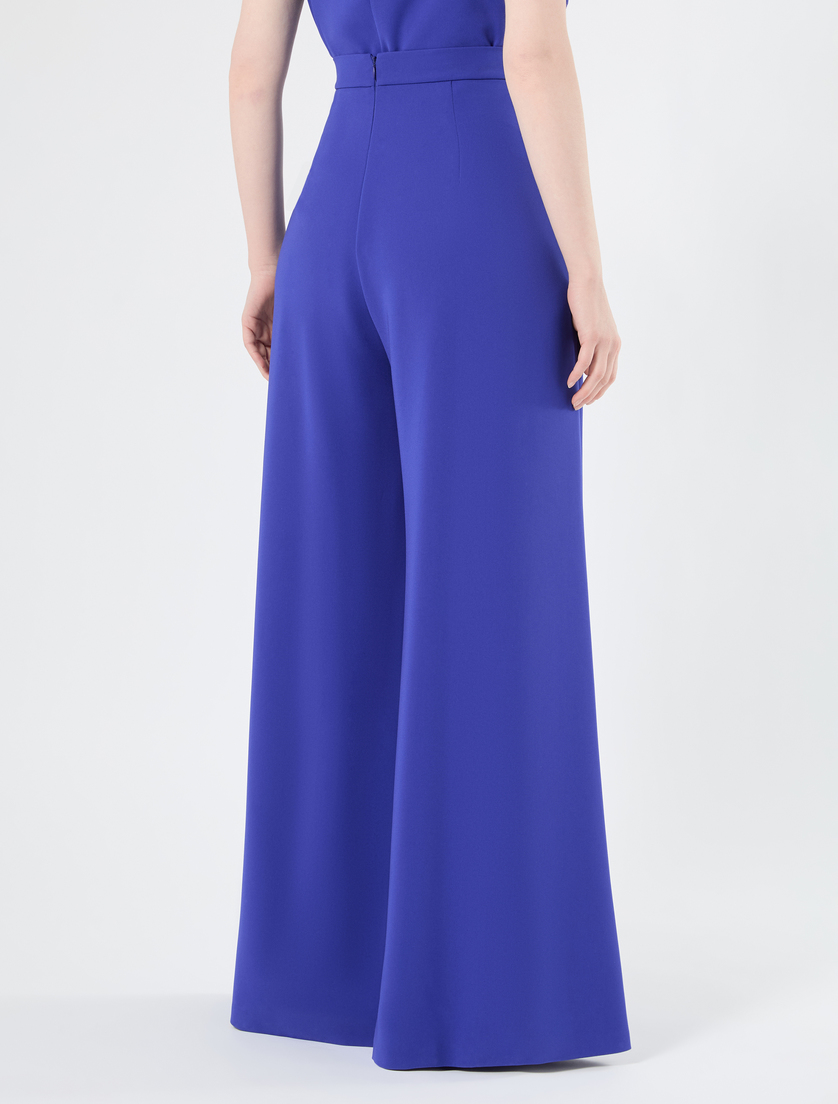 Cady palazzo trousers - CORNFLOWER BLUE - Marina Rinaldi - 4