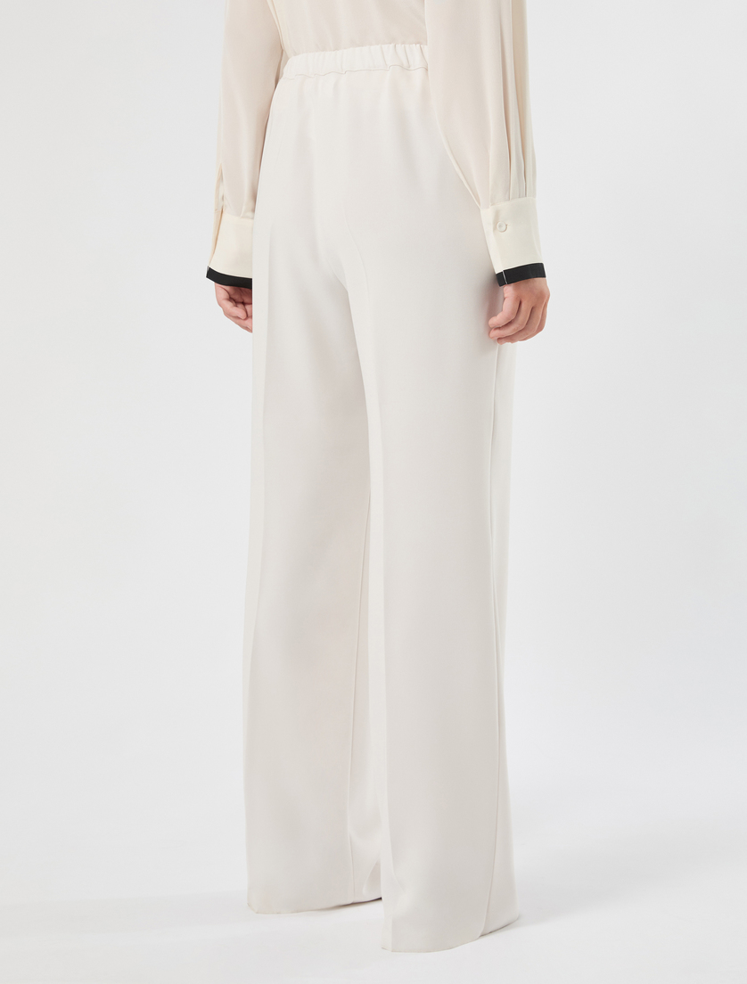 Straight-fit cady trousers - ICE - Marina Rinaldi - 4