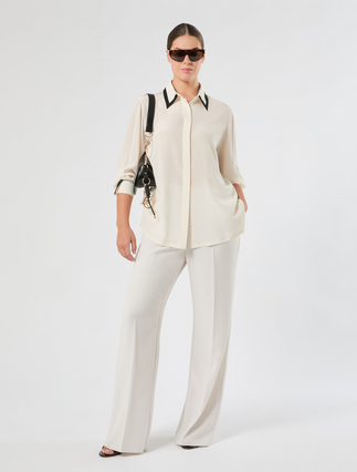Straight-fit cady trousers - ICE - Marina Rinaldi - 2