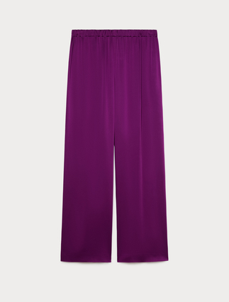 Envers satin trousers - FUXIA VIOLA - Marina Rinaldi - 1