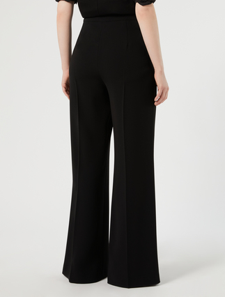 Flared cady trousers - BLACK - Marina Rinaldi - 4