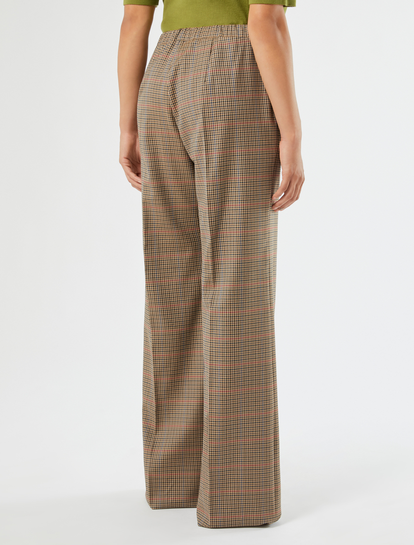 Stretch wool trousers - CAMEL - Marina Rinaldi - 4