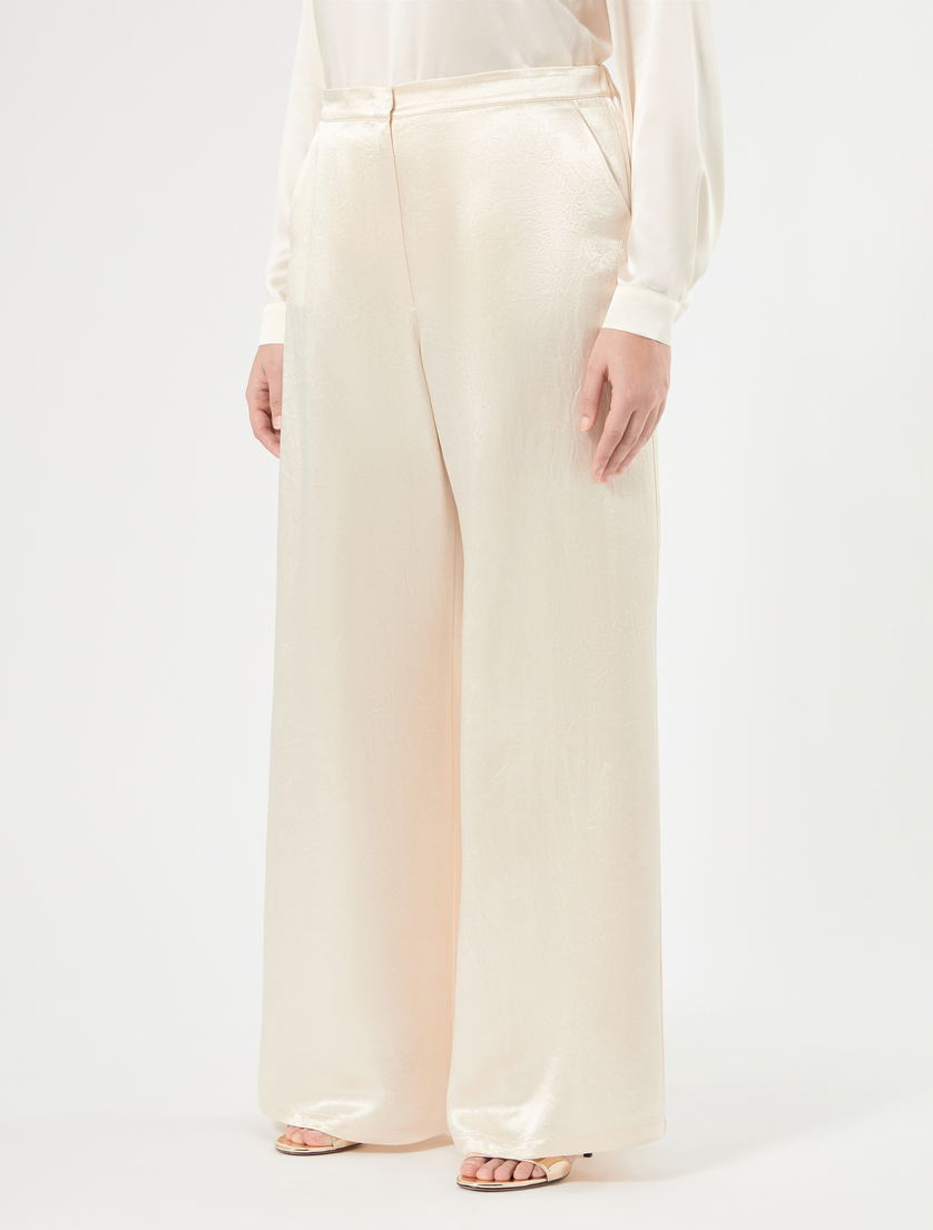 Envers satin trousers - PERLWEISS - Marina Rinaldi - 3