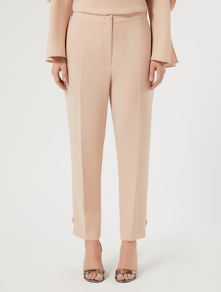 Pantaloni in cady con patch - SKIN