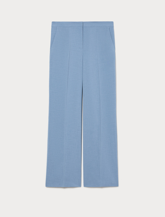 Cady mélange trousers - LIGHT BLUE - Marina Rinaldi - 1