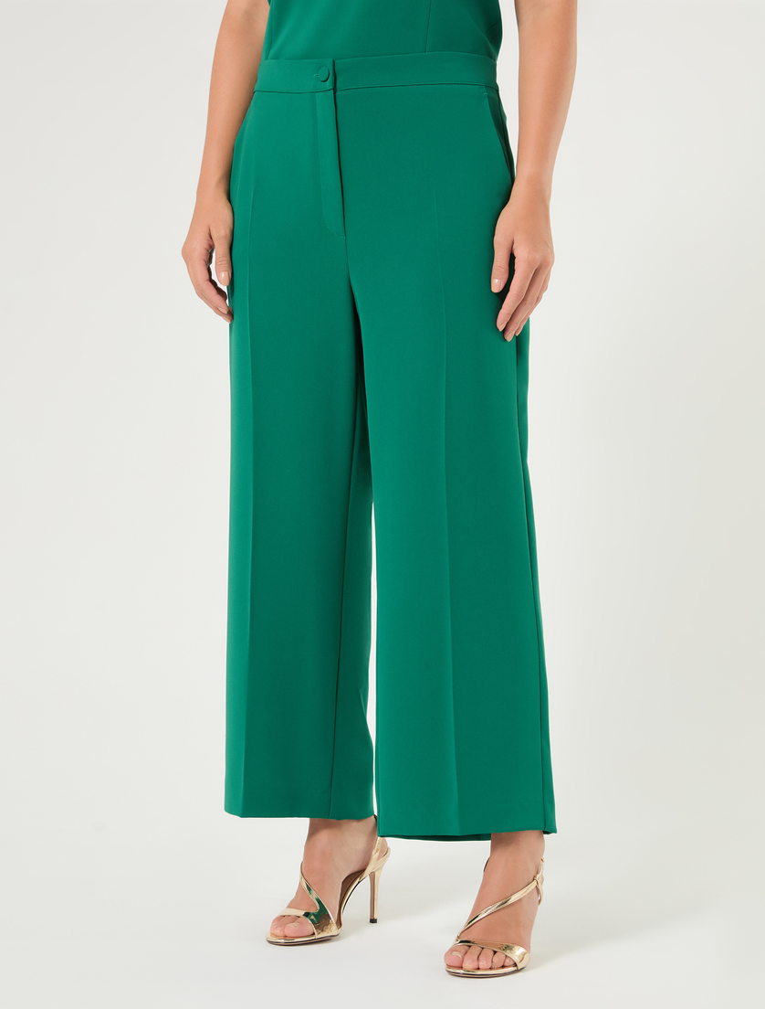 Cady trousers - EMERALD - Marina Rinaldi - 3