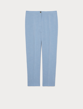 Mélange cady trousers - Marina Rinaldi