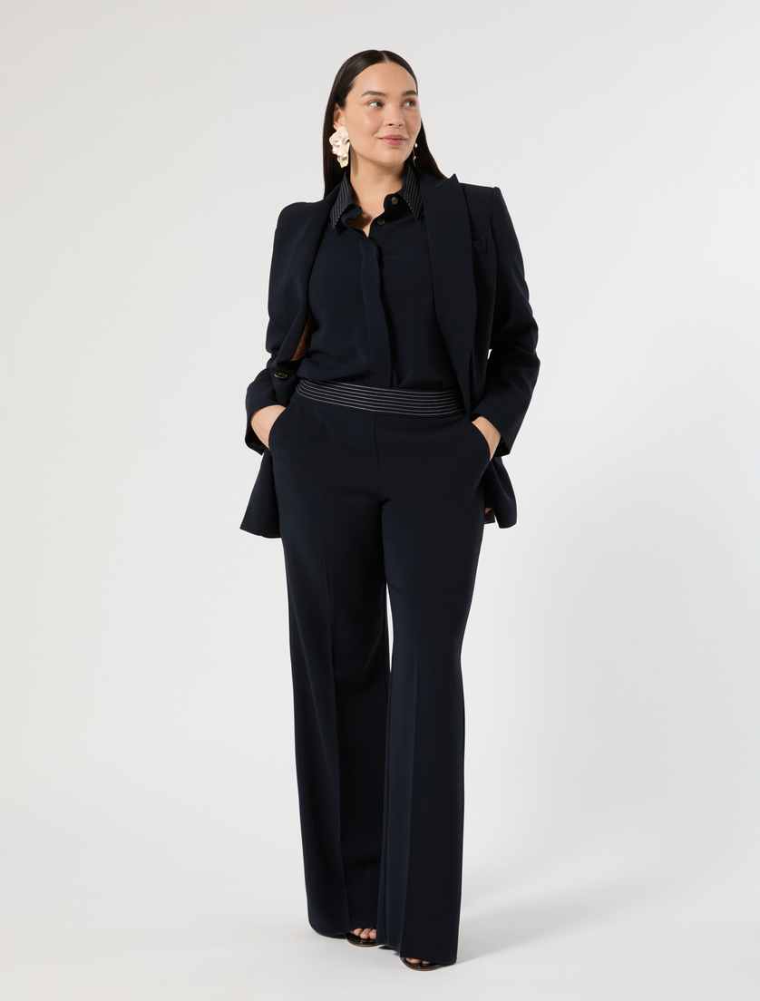 Cady trousers - MIDNIGHTBLUE - Marina Rinaldi - 2