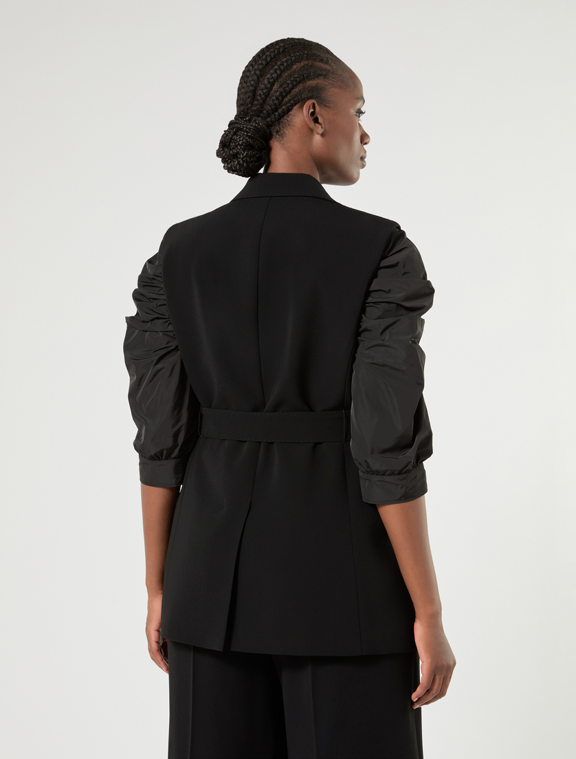Gilet en cady - NOIR - Marina Rinaldi - 4