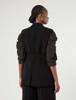 Gilet en cady - NOIR - Marina Rinaldi - 4