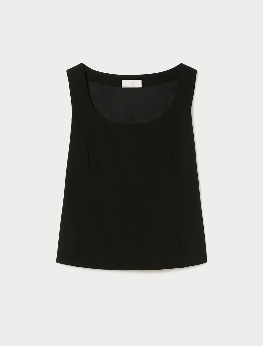 Cady top - BLACK - Marina Rinaldi
