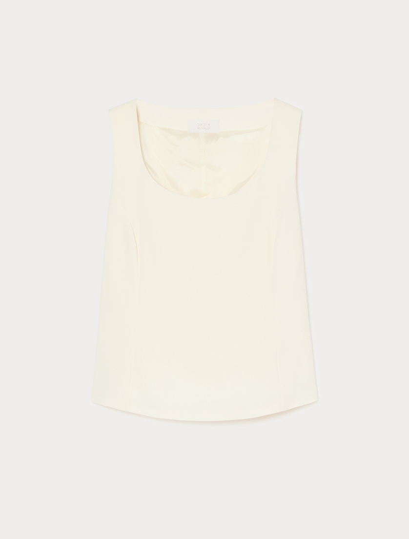 Cady top - IVORY - Marina Rinaldi
