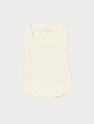 Cady top - IVORY - Marina Rinaldi - 1