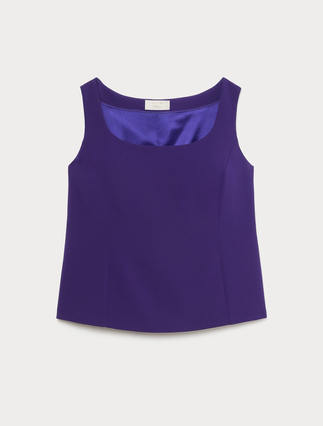 Cady top - PURPLE - Marina Rinaldi - 1