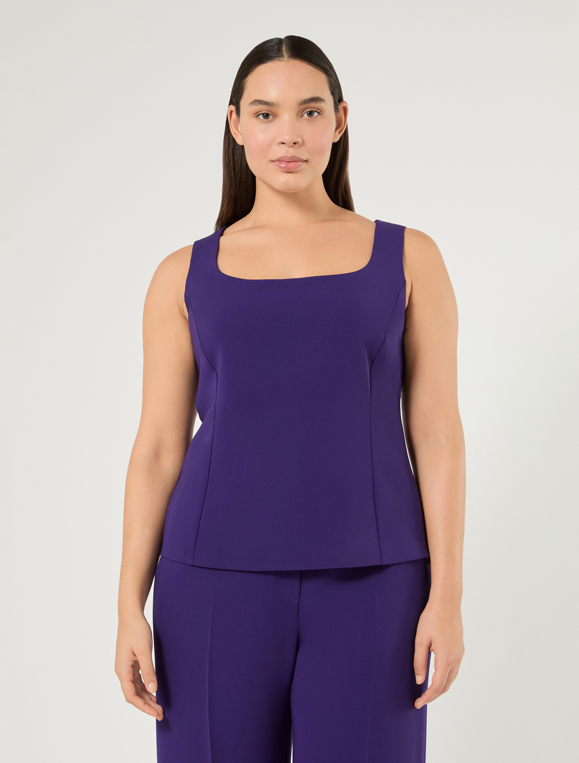 Cady top - PURPLE - Marina Rinaldi - 3