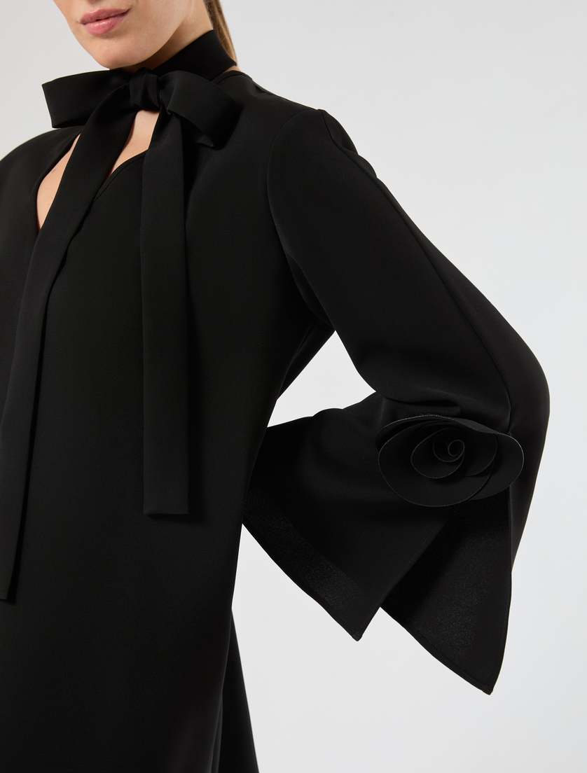 Casacca in cady - NERO - Marina Rinaldi - 5