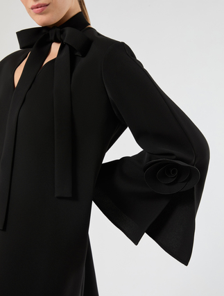 Casacca in cady - NERO - Marina Rinaldi - 5