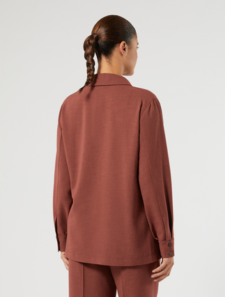 Cady mélange tunic - BRICK RED - Marina Rinaldi - 4