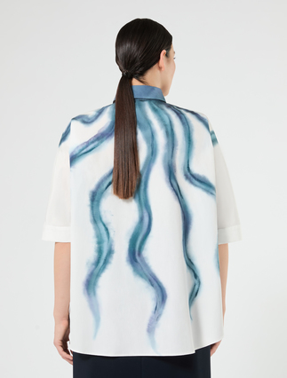 Cotton poplin tunic - ICE - Marina Rinaldi - 5