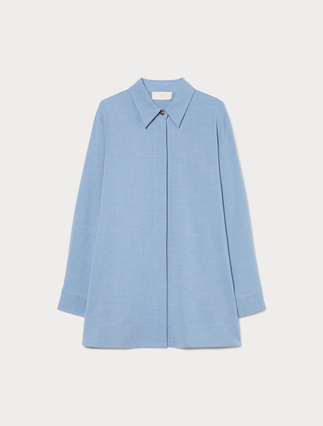 Mélange cady tunic - LIGHT BLUE - Marina Rinaldi - 1