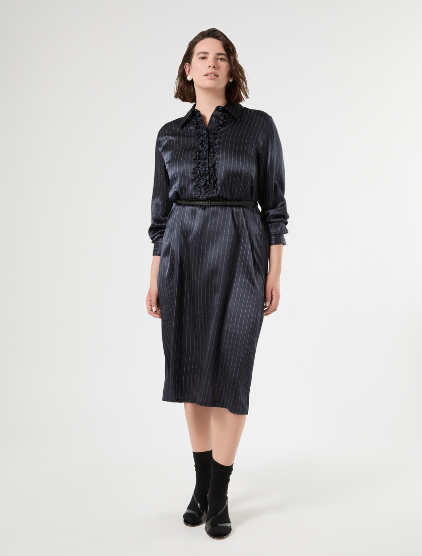 Silk satin dress - Marina Rinaldi