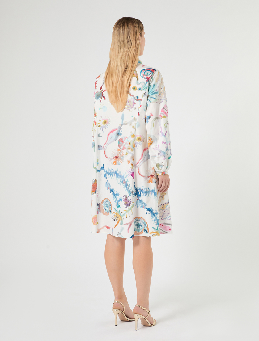 Poplin print dress - ICE - Marina Rinaldi - 5
