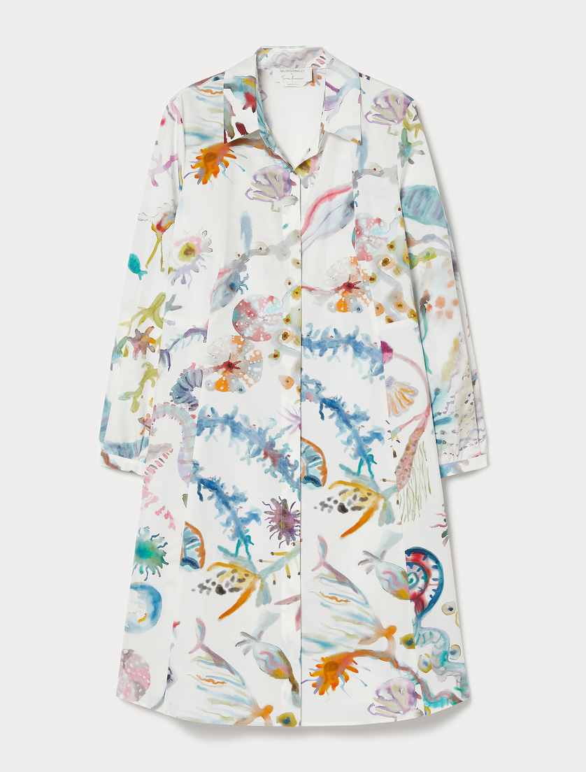 Poplin print dress - ICE - Marina Rinaldi