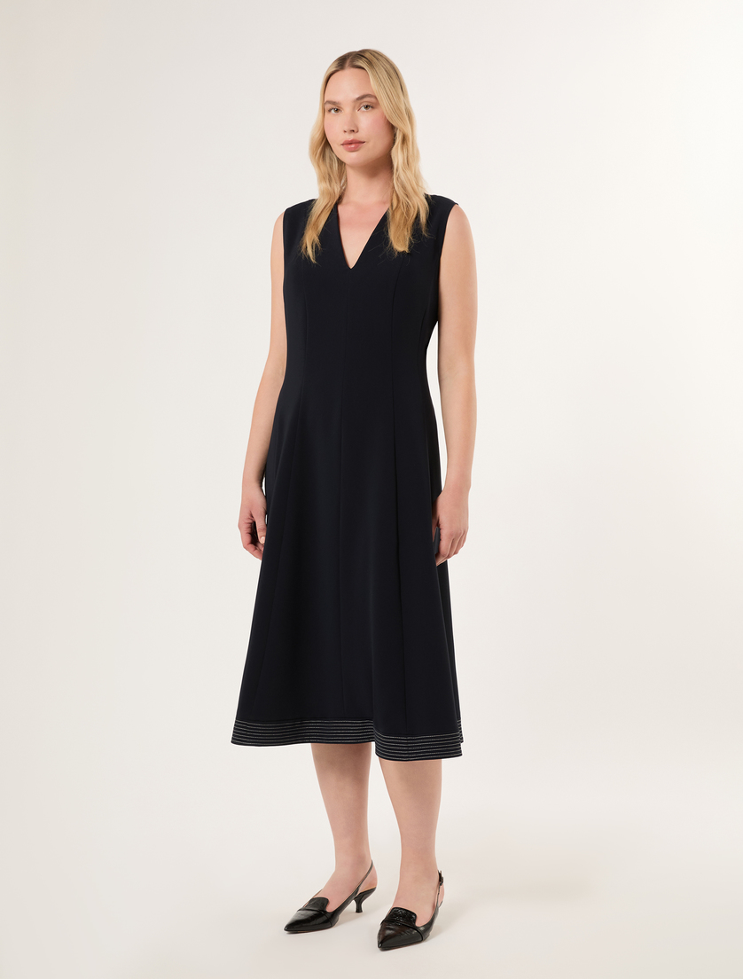 Cady dress - MIDNIGHTBLUE - Marina Rinaldi - 3