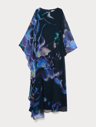 Pure silk georgette dress - Marina Rinaldi