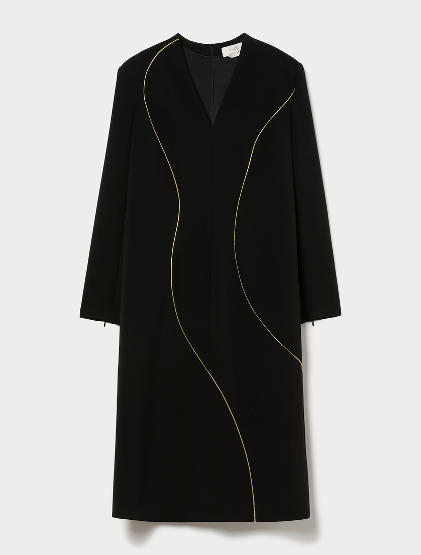 Cady dress - BLACK - Marina Rinaldi