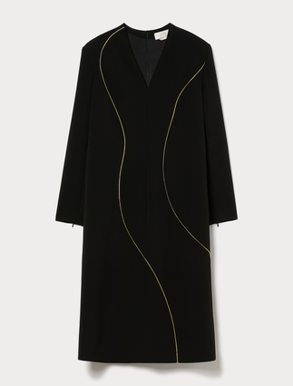 Cady dress - BLACK - Marina Rinaldi - 1